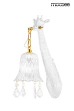 MOOSEE lampa ścienna GIRAFFE biała