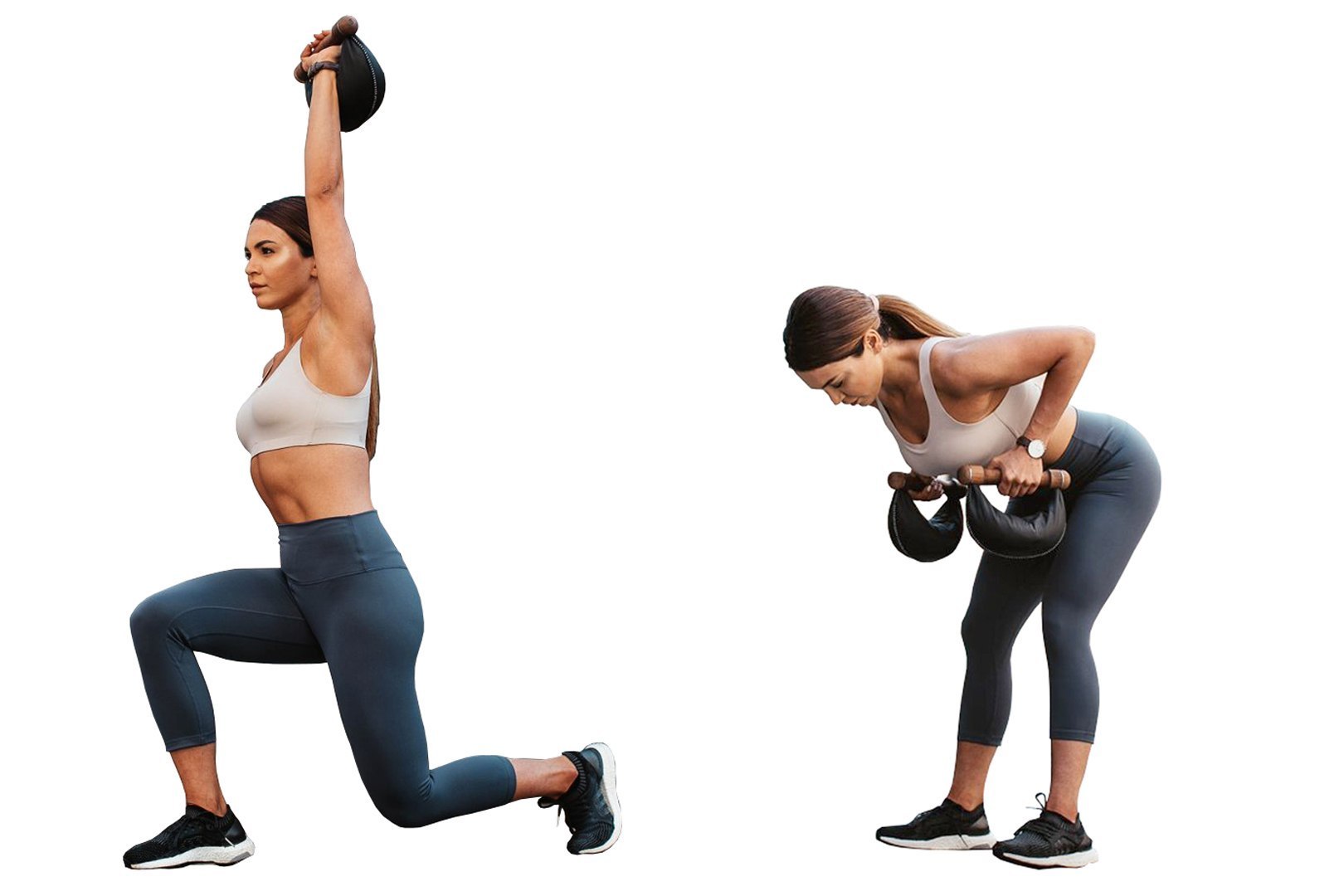 Hantle NOHRD SwingBell Walnut Orzech Classic para 2 x 8 kg - obrazek 6