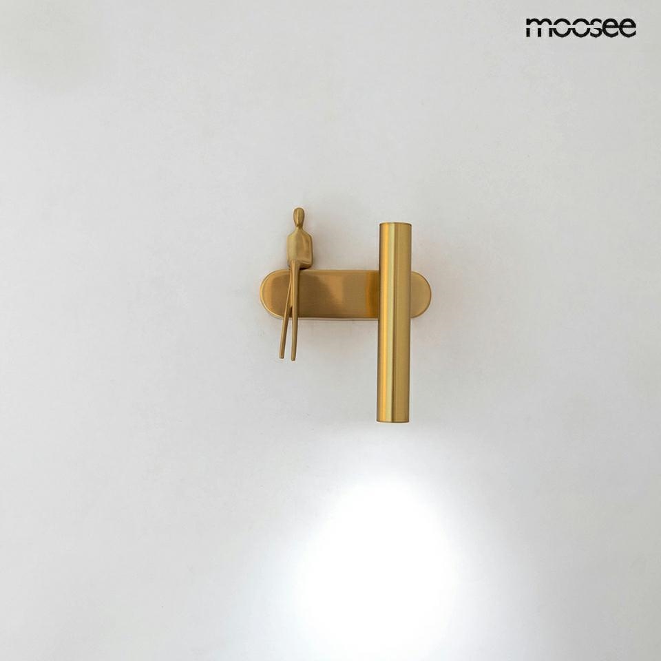 MOOSEE lampa ścienna BOY TUBE R złota - obrazek 5