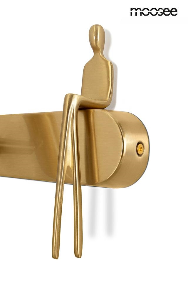 MOOSEE lampa ścienna BOY TUBE L złota - obrazek 9