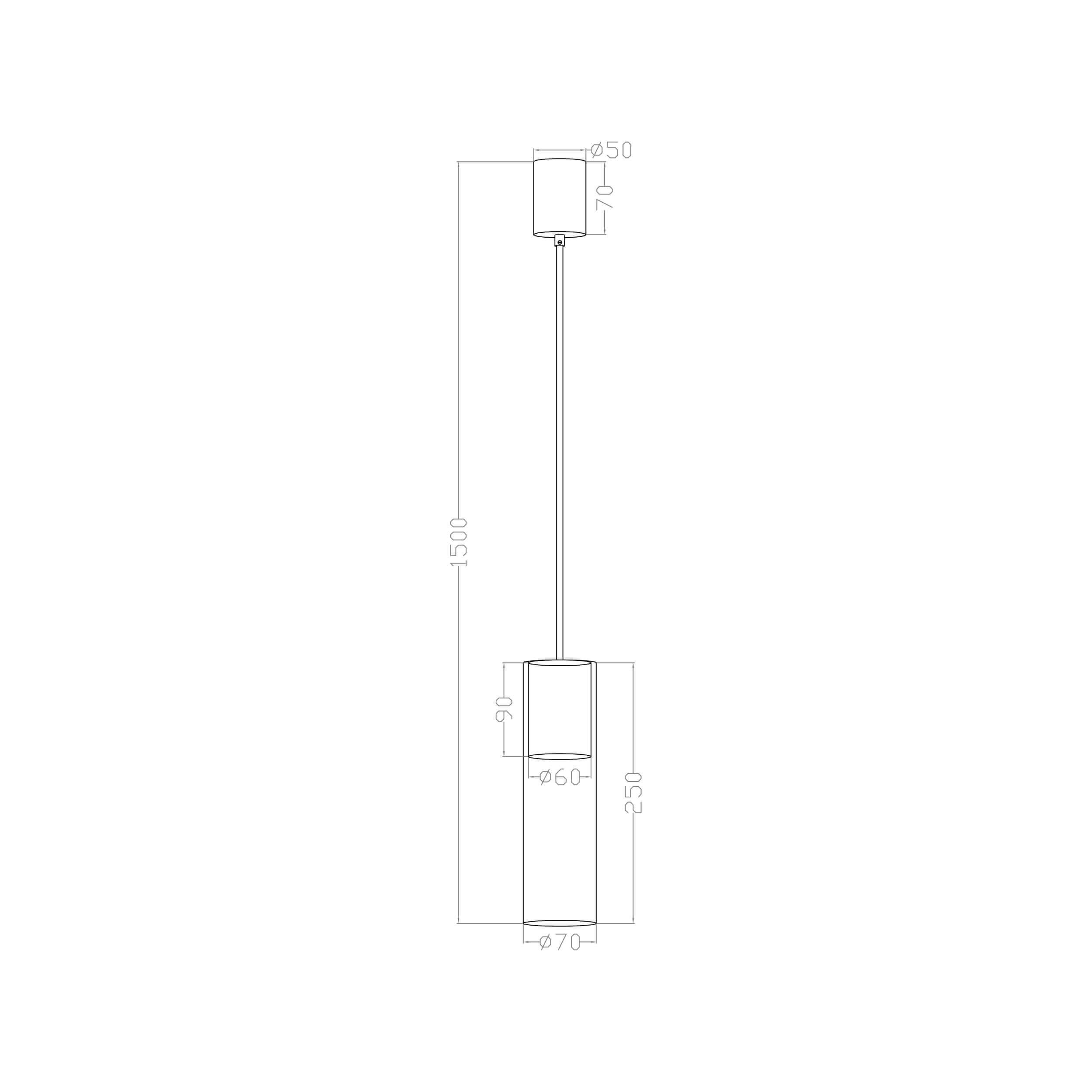 Lampa wisząca Manacor biała 1xGU10 - obrazek 4