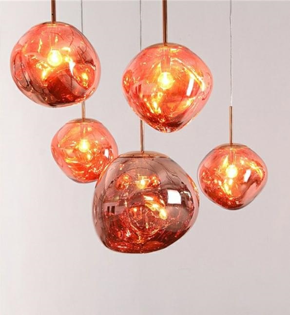 MOOSEE lampa wisząca FUSION 20 miedziana - akryl - obrazek 11