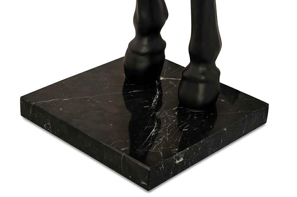 MOOSEE lampa podłogowa KOŃ HORSE STAND S czarna - włókno szklane - obrazek 8