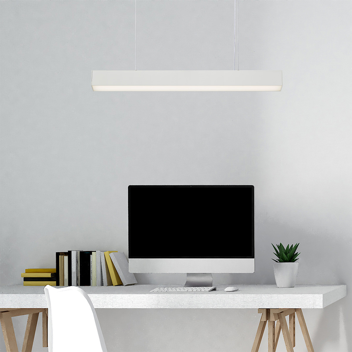 Lampa wisząca Luci M biała Tuya LED CCT - obrazek 4