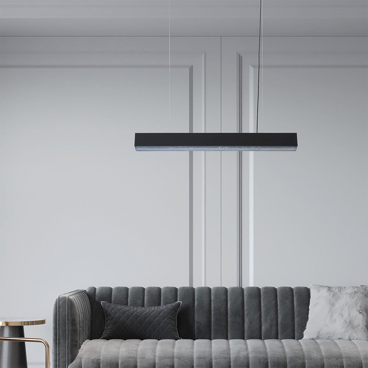 Lampa wisząca Mira M czarna Tuya LED CCT - obrazek 4