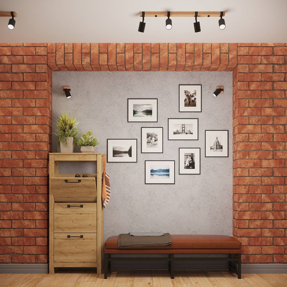 Kinkiet FAGER 1 czarny - obrazek 9