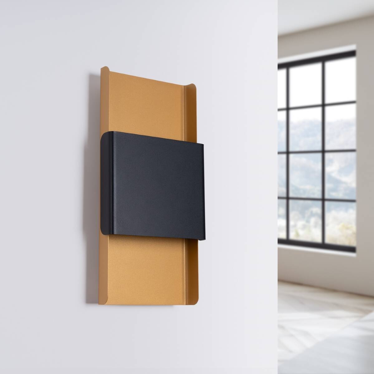 Kinkiet DURLIN złoty/czarny - obrazek 5