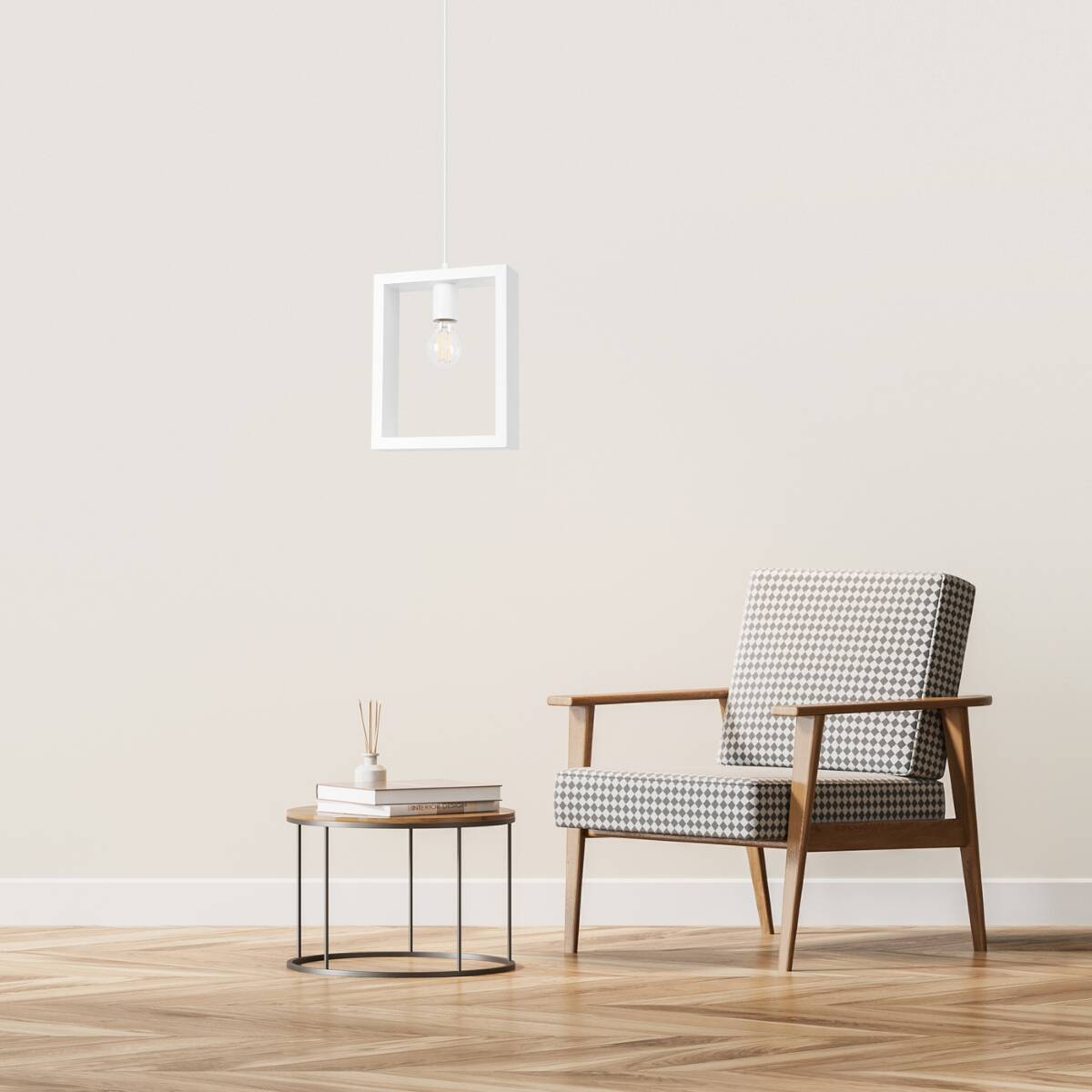 Lampa wisząca ARIES biała - obrazek 5