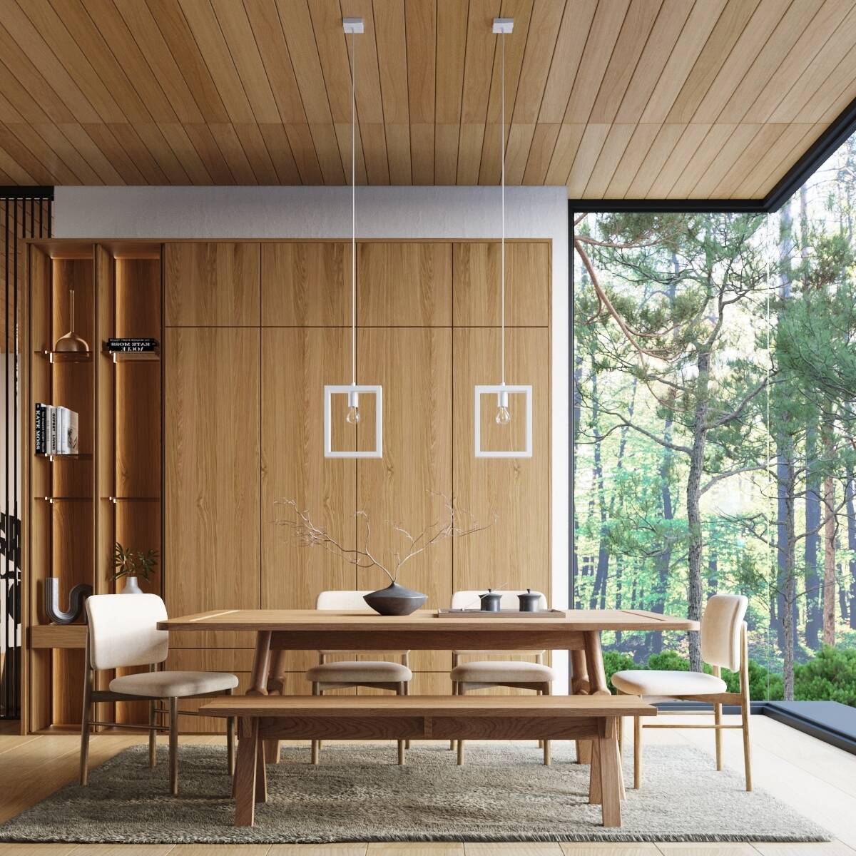 Lampa wisząca ARIES biała - obrazek 8