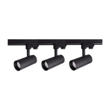 Zestaw oświetlenia szynowego Ice SET 1F czarny 3xGU10