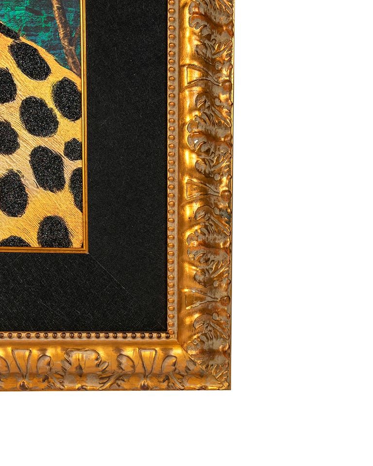 Obraz PEARLS LEOPARD 150x120 cm - obrazek 10