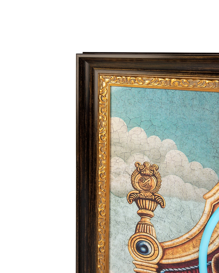 Obraz NEON BULLDOG 80x100 cm - obrazek 4