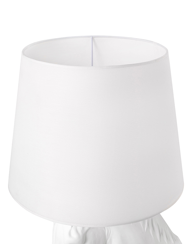 MOOSEE lampa podłogowa KOŃ HORSE STAND M biała - włókno szklane - obrazek 9