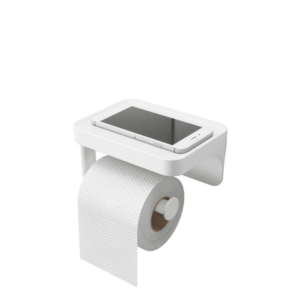 UMBRA uchwyt na papier toaletowy FLEX biały - obrazek 4