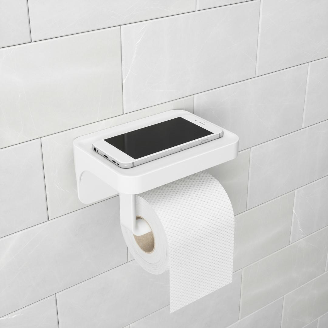 UMBRA uchwyt na papier toaletowy FLEX biały - obrazek 6