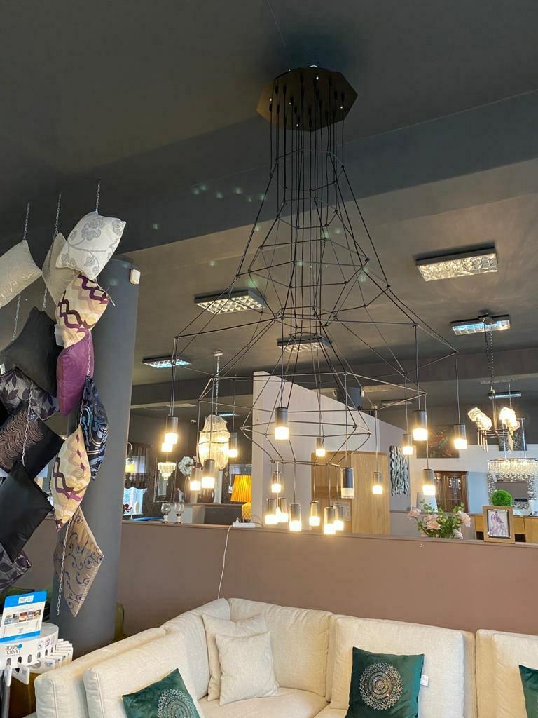 MOOSEE lampa wisząca FLUSSO 20 czarna - obrazek 3