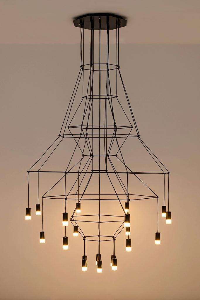 MOOSEE lampa wisząca FLUSSO 20 czarna - obrazek 10