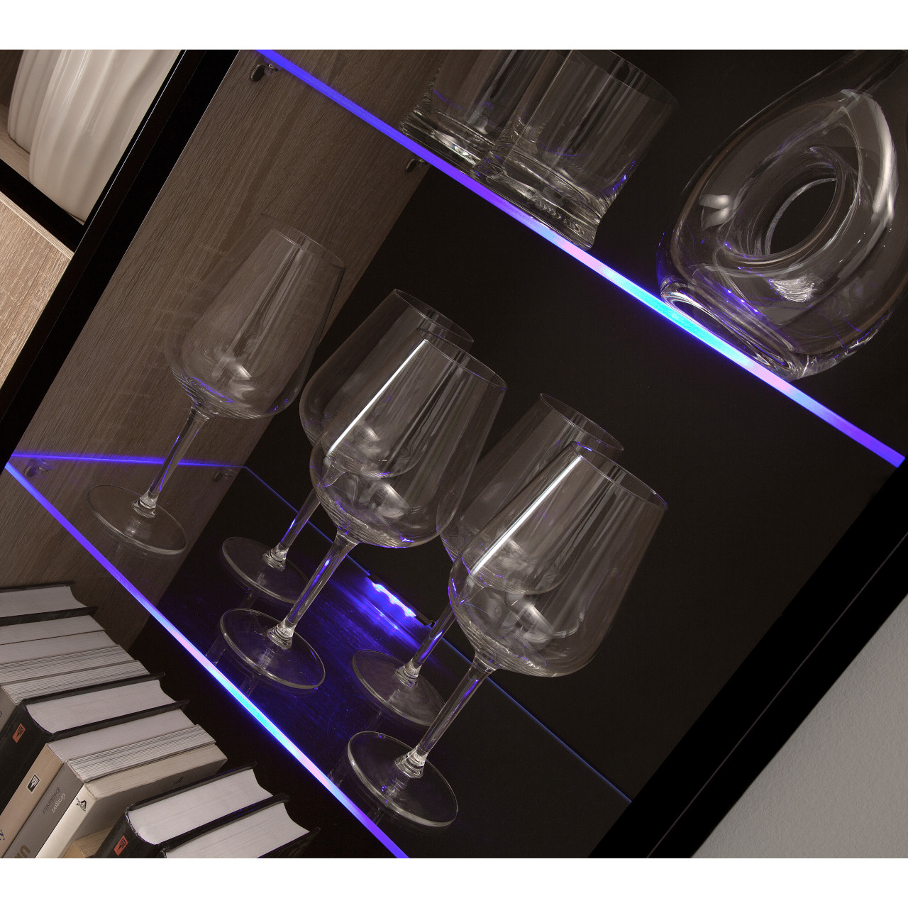 Oświetlenie LED na 1 półkę niebieskie - obrazek 3