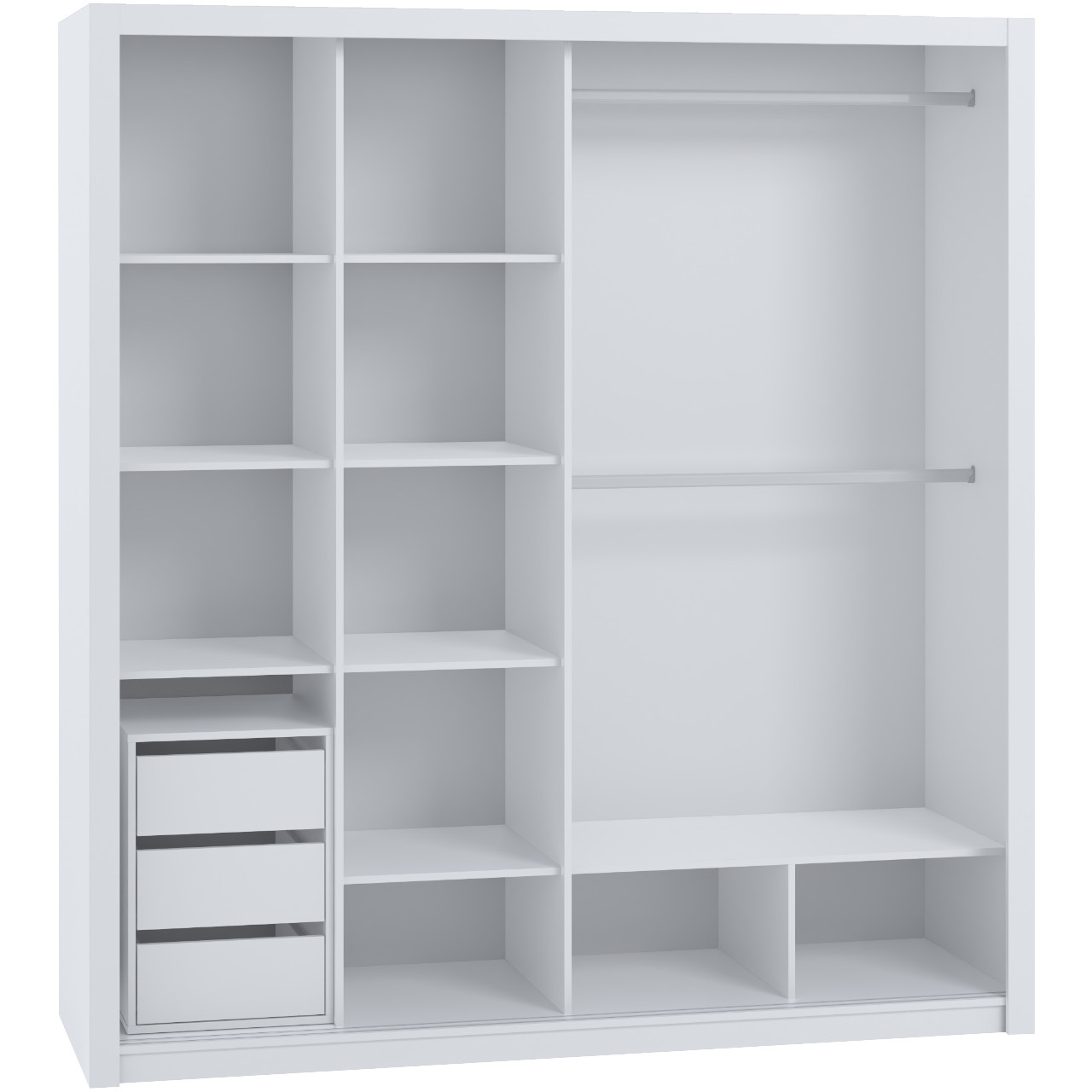 Szafa przesuwna 200 BONEY BO10 dąb artisan - obrazek 4