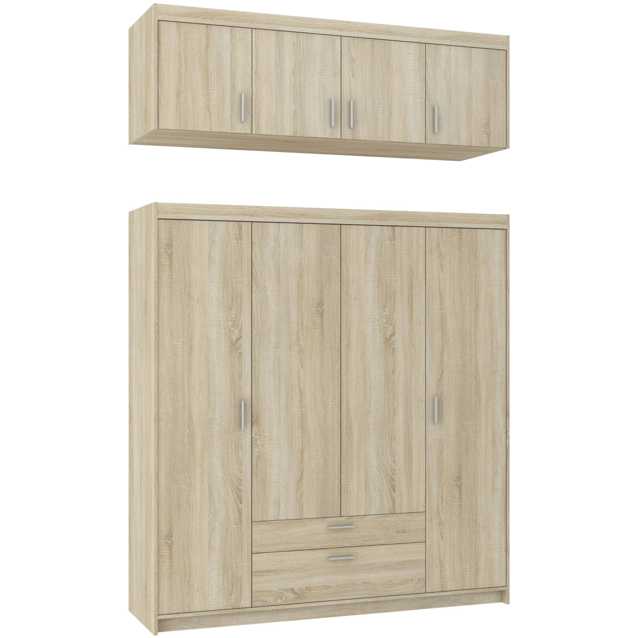 Nadstawka do szafy ELENI 4D dąb sonoma - obrazek 4