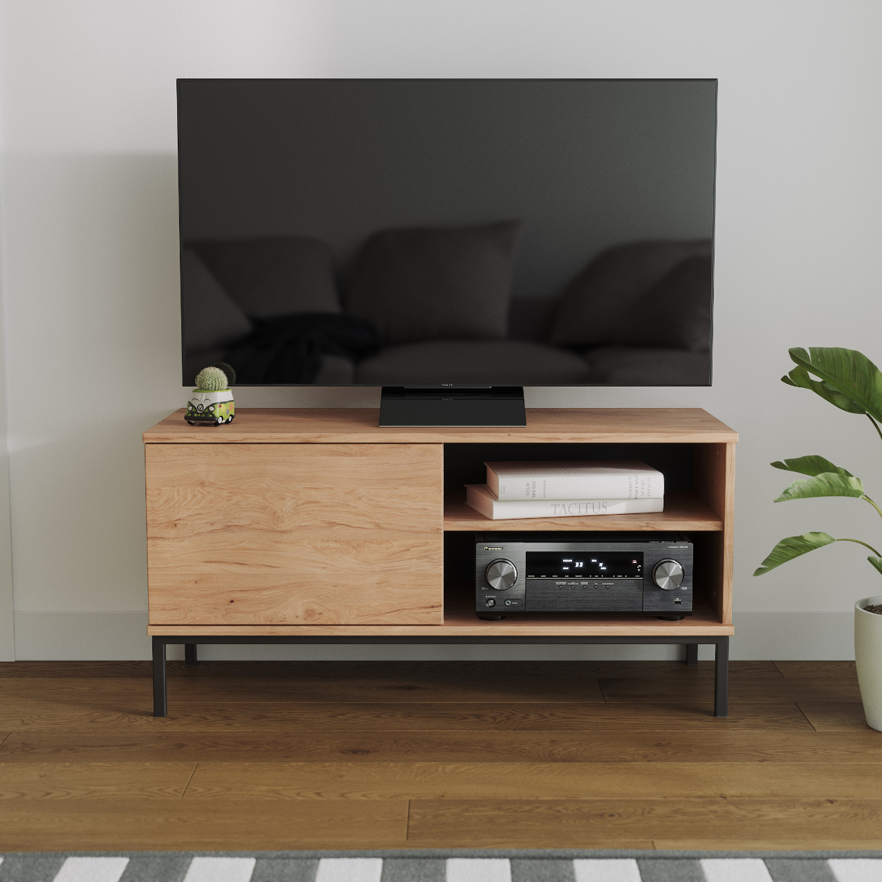 Szafka RTV QATAR QT04 hikora - obrazek 6