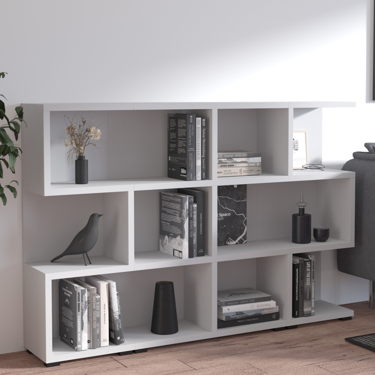 Regał ROME 02 jasny szary - obrazek 5