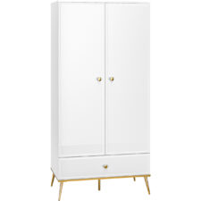 Szafa GOLDEN GL01 biały połysk