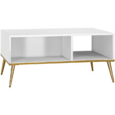 Ława GOLDEN GL08 biały połysk