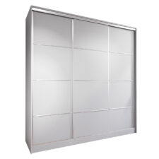 Szafa przesuwna z szufladami LOTUS D 200 szara