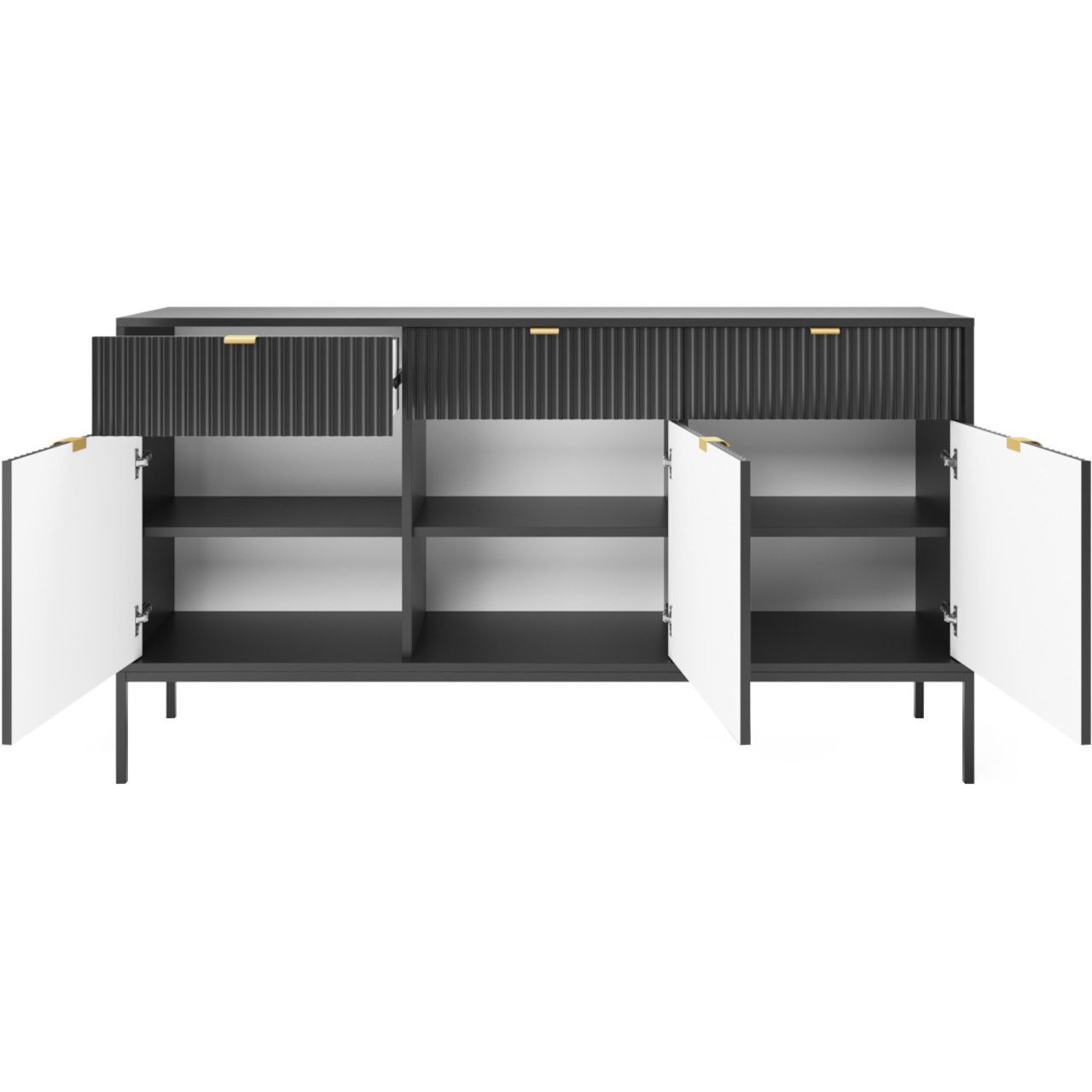 Komoda MOVA 02 czarny - obrazek 4