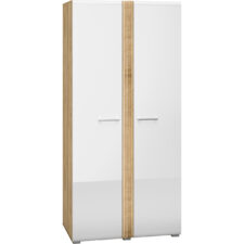 Szafa FLORES FS01 dąb castello / biały połysk