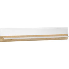 Półka FLORES FS09 dąb castello / biały połysk