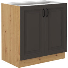 Szafka dolna 80 STILL ST02 dąb artisan / grafit