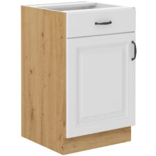 Szafka dolna 50 STILL ST09 dąb artisan / biały