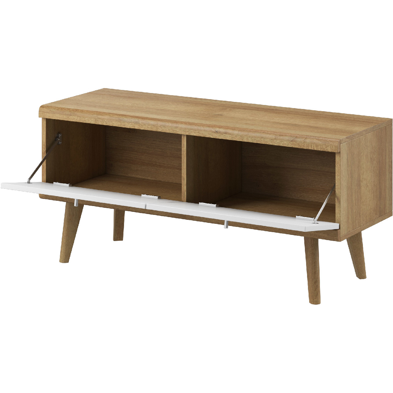 Meble do salonu PIRMO 1 dąb riviera / biały - obrazek 3