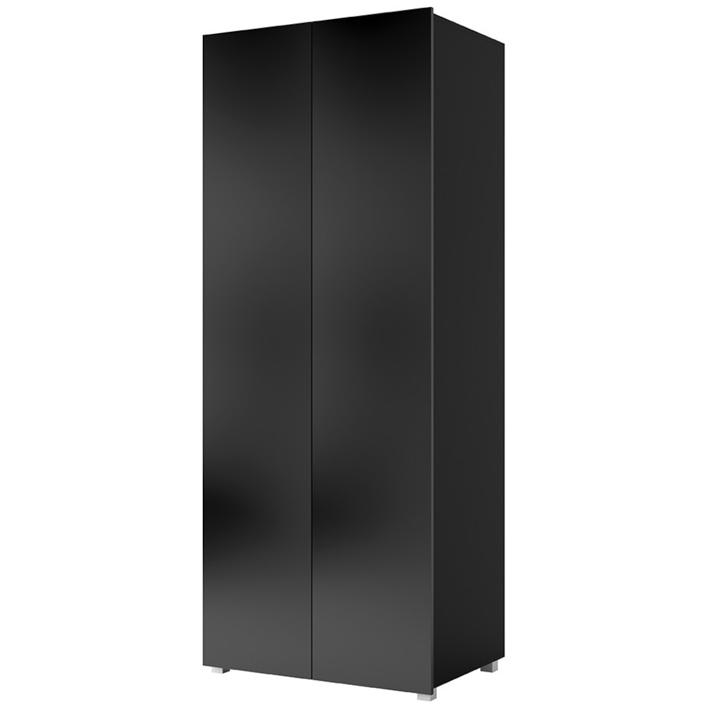 Meble młodzieżowe CALABRIA 8 czarny / czarny połysk - obrazek 6