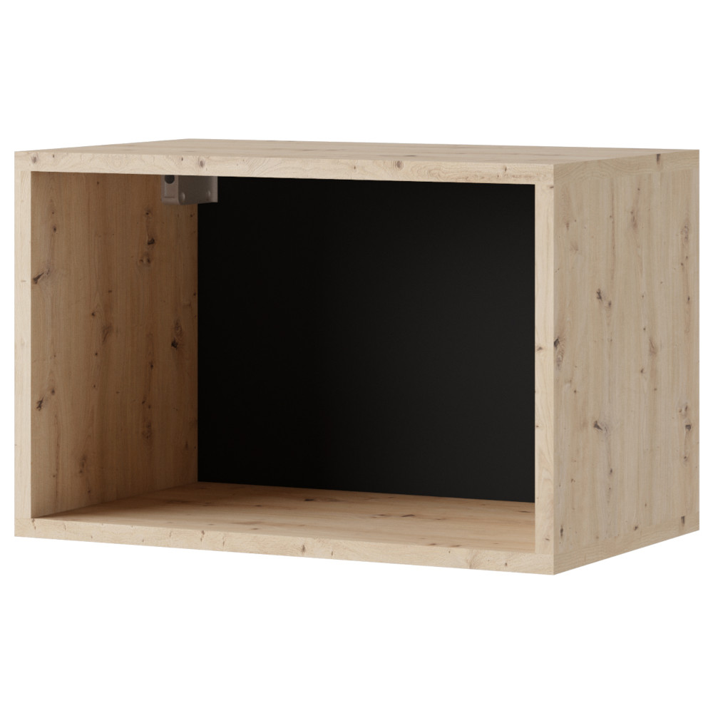 Meblościanka CALABRIA 27 czarny / czarny połysk - obrazek 6