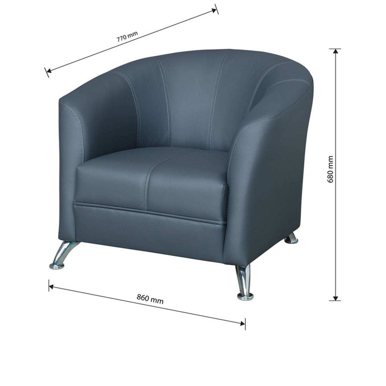 Fotel OLIVIER kronos 35 - obrazek 3