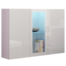 Komoda GOVI VG7A biały / biały połysk