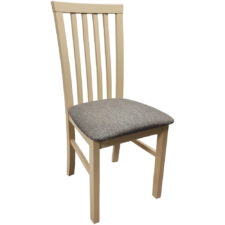 Krzesło DK23 sonoma z szarym siedziskiem 5B