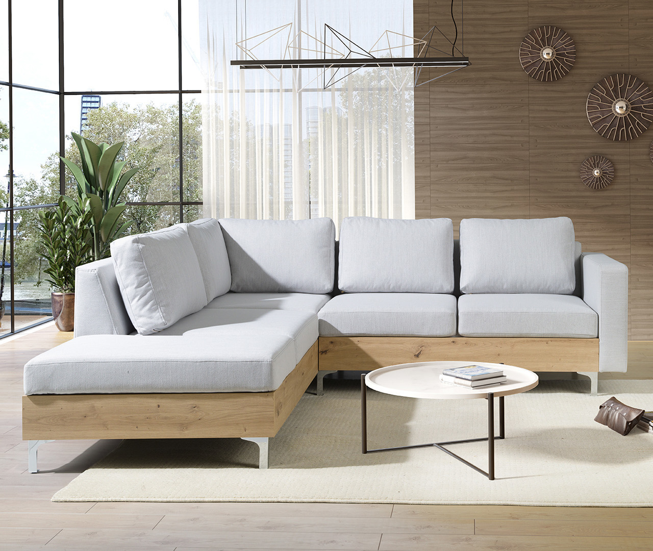 Narożnik ORLEAN WOOD avellino 118 / dąb artisan lewy - obrazek 5