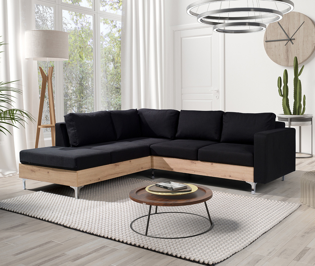 Narożnik ORLEAN WOOD kariba 17 / dąb artisan lewy - obrazek 5