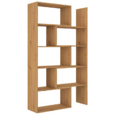 Regał rozsuwany KARL 2 dąb artisan