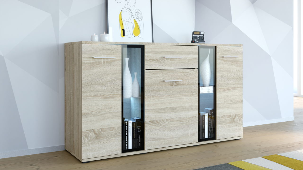 Komoda SALSA sonoma - obrazek 4