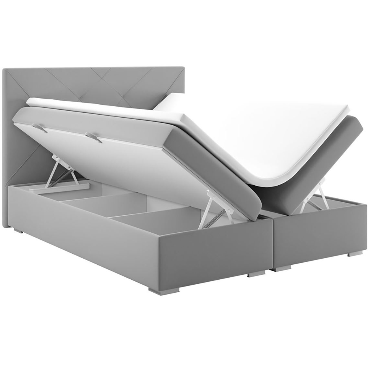 Łóżko kontynentalne DAVOS 160x200 riviera 100 - obrazek 3