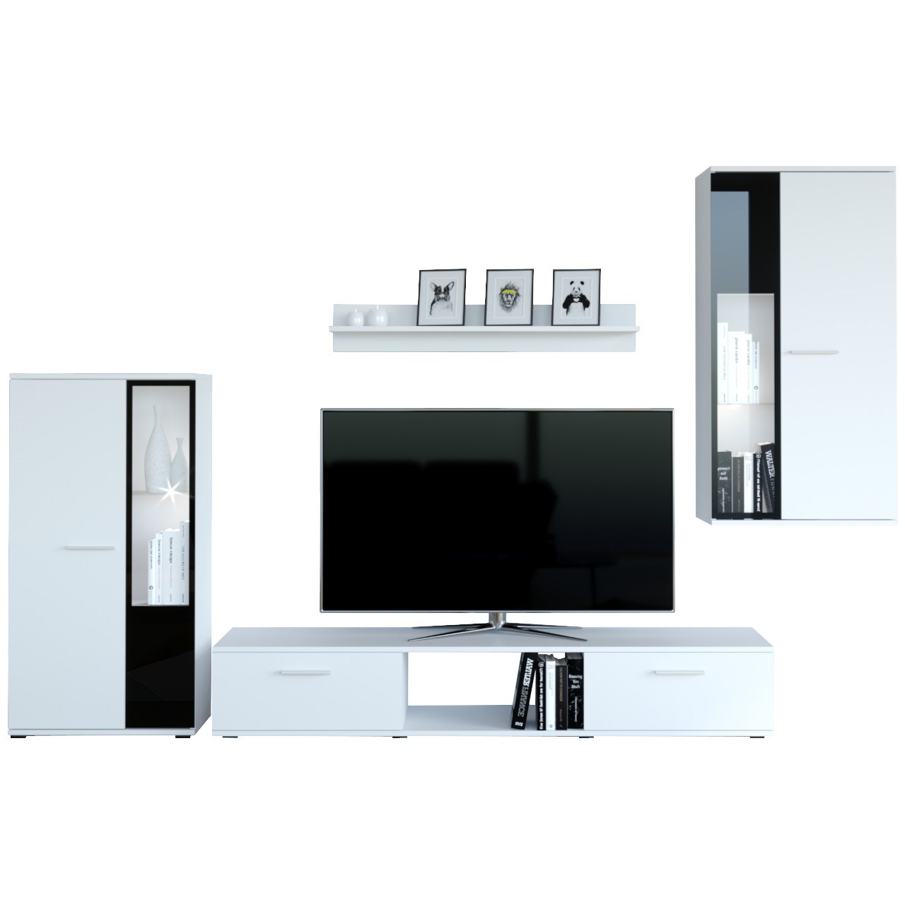 Meblościanka SALSA biały - obrazek 3