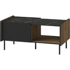 Ława PRESTI 11 orzech warmia / san sebastian / czarny