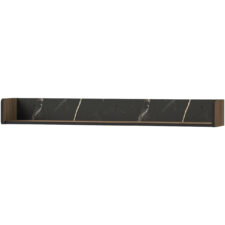 Półka PRESTI 15 orzech warmia / san sebastian / czarny