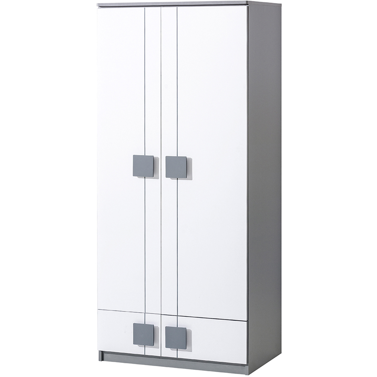 Meble dziecięce / młodzieżowe COMI 15 popiel / biały - obrazek 3