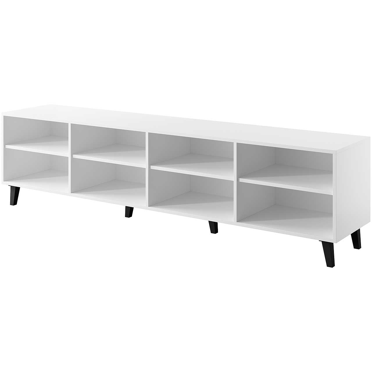 Komoda RTV RABI biały mat - obrazek 4